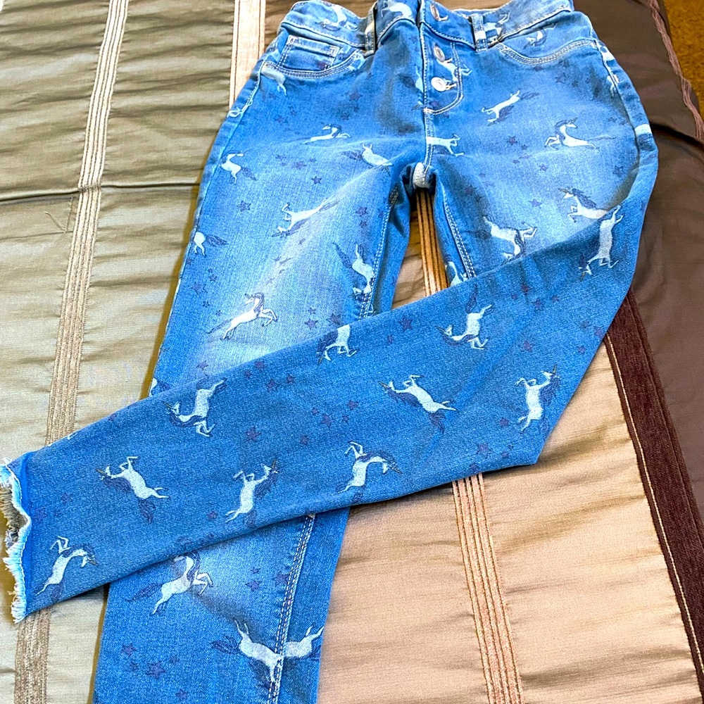 Girls Unicorn Jeans